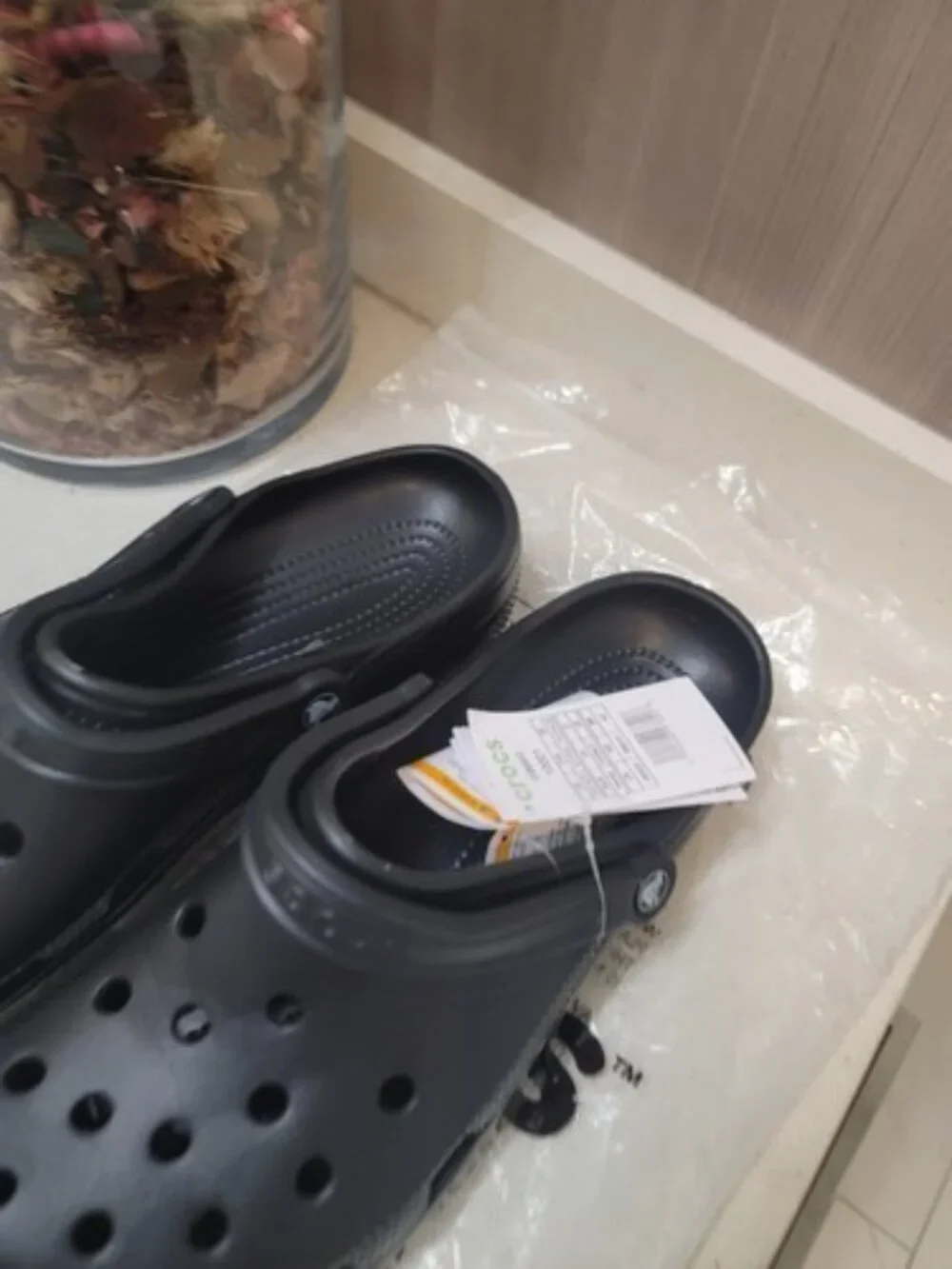 Crocs Classic Clog Unisex Slip On Men 11 Shoe Ultra Light Water-Friendly Black
